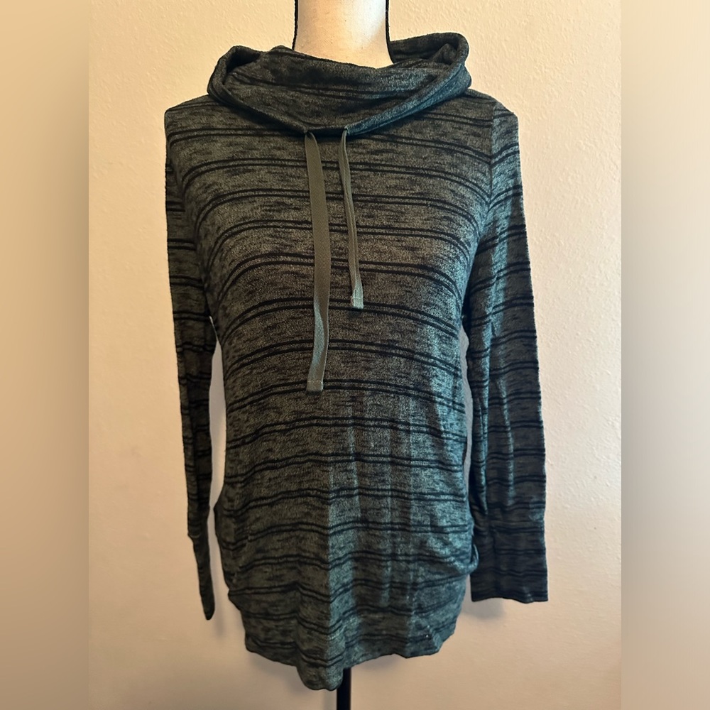 Olive + Oak green hoodie